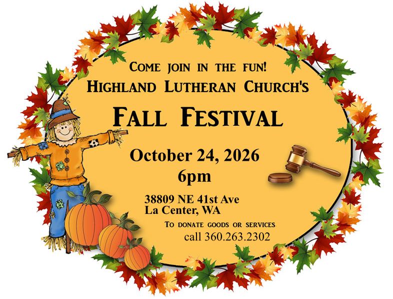 2026 Fall Festival